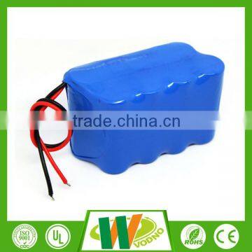 Customzied 12v battery pack 5000mah lithium ion battery pack