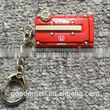 Wholesale Maven Car Auto Parts Metal VTEC Keychain Key Chain Holder Key Ring / Turbo Keychain photo-2