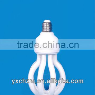 Unique design durable cfl lotus energy saving lamp e27 35w