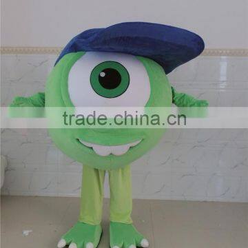 2016 big eyes monster mascot costume for sale