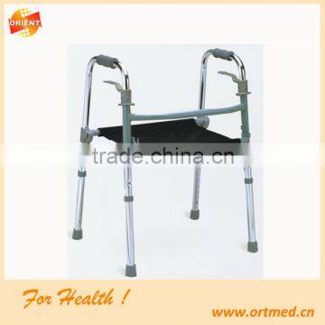 HB961L aluminum walker with seat