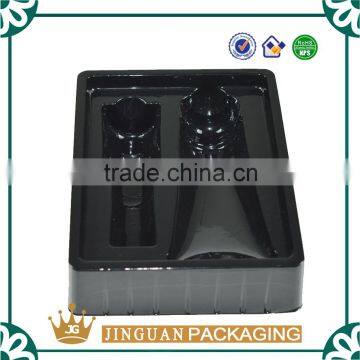 Plastic Black PVC Cosmetics Container With Custom Logo photo-2