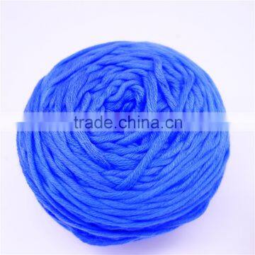 50%cotton 50% polyester yarn , 32s 16ply hand knitting yarn blended yarn wholesale blended yarn