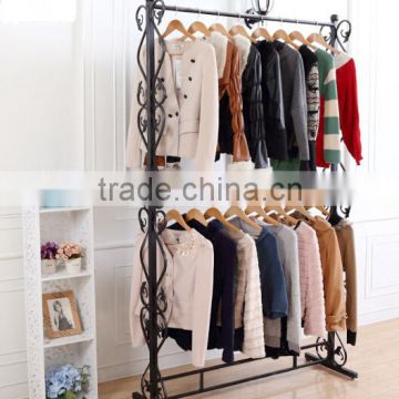 Moderm Metal Clothing Standing Displays Tie Rack