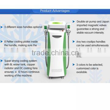 CE / FDA Approved Safety Weight Loss Freeze Fat Cryolipolysis Professional ce Two Handles photo-5