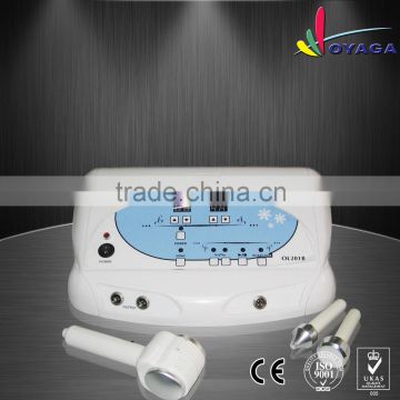 OL-301B 2 in 1 ultrasonic Beauty machine with cold and hot hammer CE