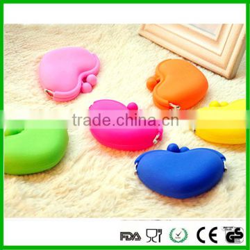 Silicone Coin Purse Rubber Wallet Case Key Holder Storage Small Bag