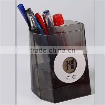 Cheap Water Powered Clock With Pen Holder photo-2