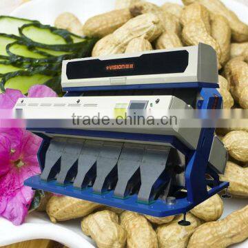 Hot sell low price High output 384Channels CE Best certificated peanuts ccd color sorter