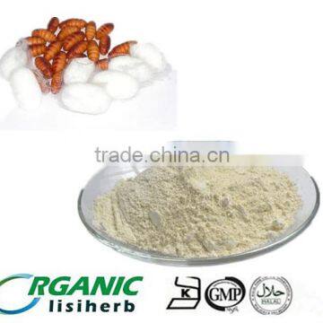 100% Natural silkworm pupa powder /Silkworm Pupa Extract Powder Protein 80%