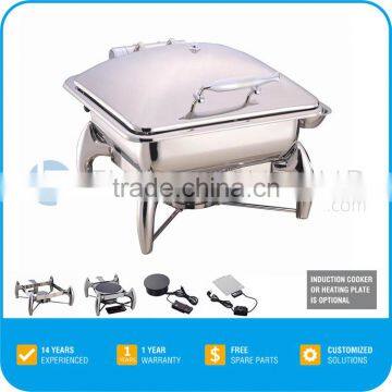 2017 New Model Commerical Stainless Steel Cover Chafing Dish Price