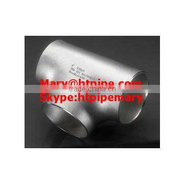 ASTM B366 UNS NO8825 Nickel alloy seamless equal tee MSS SP75