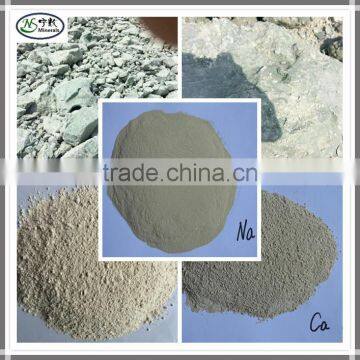 Factory Price Raw Bentonite Calcined Bentonite Powder for Sale