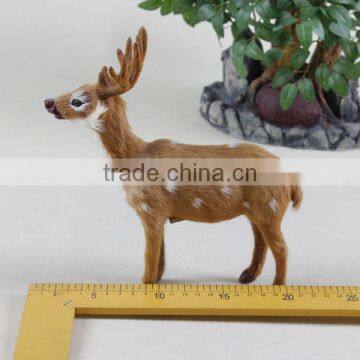 Custom cute unstuffed plush outside target movable plastic outdoor christmas white reindeer decorations