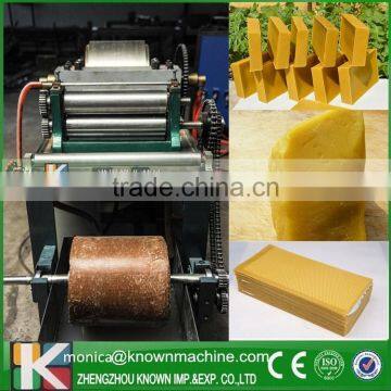 Electric beeswax comb foundation machine/ beeswax foundation machine