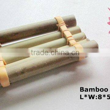 Natural bamboo tray (raft-shaped)