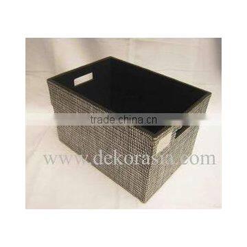 Natural Fiber Box - Natural Fiber Basketry