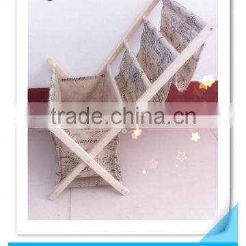 High Quality Eco-friendly Wooden Magazine Rack for Sale photo-2