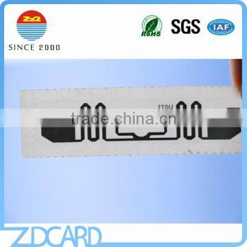 860~960Mhz M4/M5/H3/H4 UHF RFID Tracking Labels Sticker