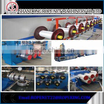 PP yarn rope machine pp film blown machine for bag making email:ropenet22@ropeking.com