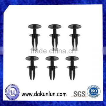 Black Snap Head Plastic Wheel Screw Push Rivets photo-4