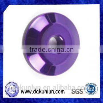 CNC Machining Aluminum Anodized Colorful Washer photo-2