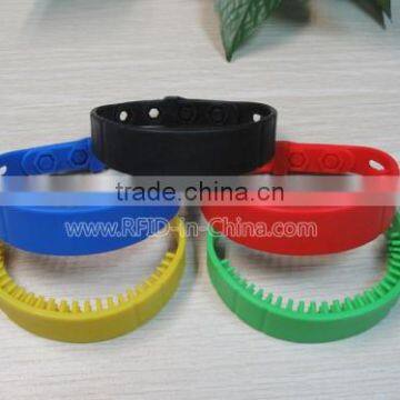Colorful RFID Silicone Wristbands