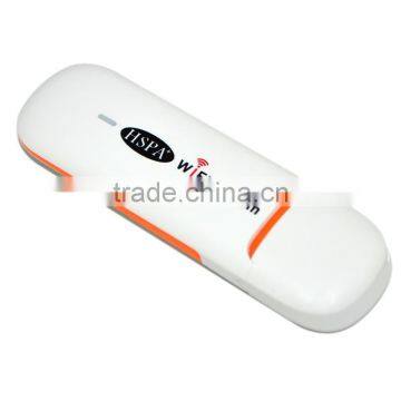 Portable USB 3G WiFi Modem 7.2Mbps Unlock Hotspot Wireless SIM Card Modem 3G Wifi Dongle Support WCDMA/EDGE HSPA photo-2