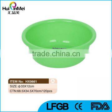 PP Material Plastic Round Wash Basin