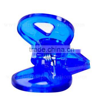 Hot Sale Tie Shaped Plastic Binder Clip
