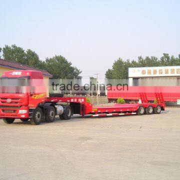 Factory Directly 3 Axle Low Bed Semi Trailer for Heavy Duty photo-3