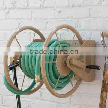 3-in-1 Garden Hose Reel With 200-Foot Hose Capacity, Wall Mount Hose Reel photo-2