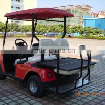 4 Seats Smart Battery Powered Mini Electric Club Car Golf Cart photo-4