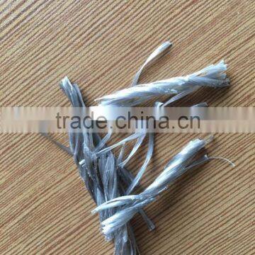 PP twist-bundle bunchy fiber/engineering fiber/ pp fiber/concrete fiber
