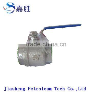 Factory Supply 2pc Stainless Steel Ball Valve with handle