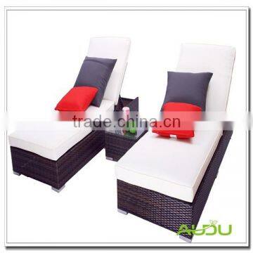 Rattan Plastic Sun Lounger,Aluminium Sun Lounger,Beach Sun Lounger photo-2