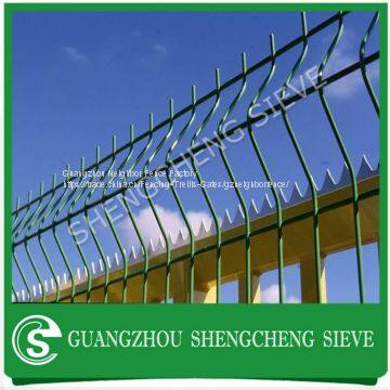 ПВХ/порошково-покрытая сварная трехмерная панельная сетка для ограждения photo-5