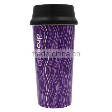 Wholesale PP Plastic 16oz Take Away Coffee Cups, IML Plastic Coffee Cup Material With Recycling Suppliers photo-4