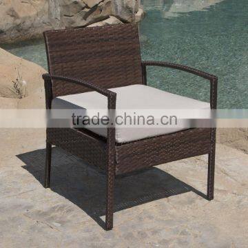 Rattan Patio Furniture Set Wicker Garden Lawn Chair photo-2
