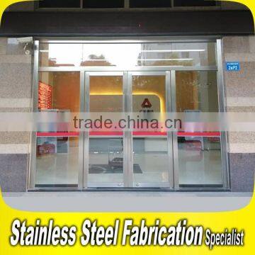 SS304 Customed Size Stainless Steel Profile Inox Door photo-5