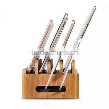 Personalized Desktop Mobile Phone Charging Bracket, Creative Wooden Storage Box photo-3