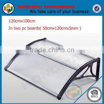 Clear Polycarbonate(PC) Door ,window or Balcony Used Awnings for Sale photo-2