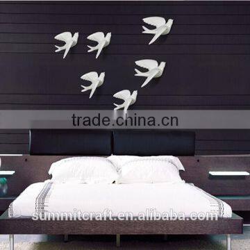 3D Color Bird Resin Room Decor 3d Wall Stickers