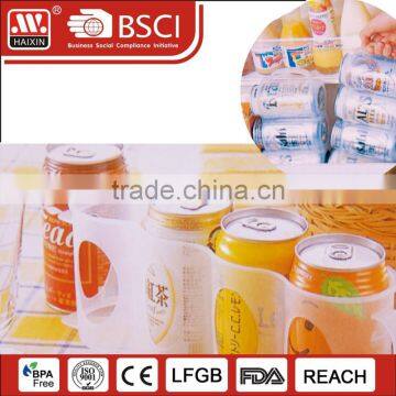 plastic PP beer cans beverage holder