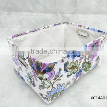 Fashion Cloth Storage Basket With Beautiful Pattern photo-3
