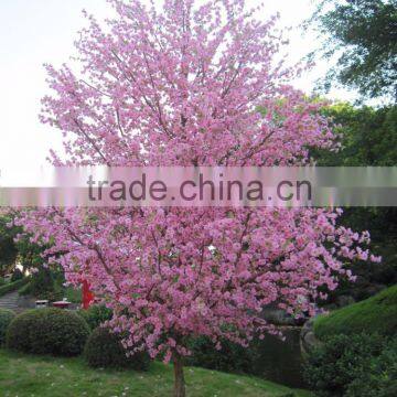 Street Landscaping Festival Decoration Outdoor Silk Peach Blossom Tree photo-4