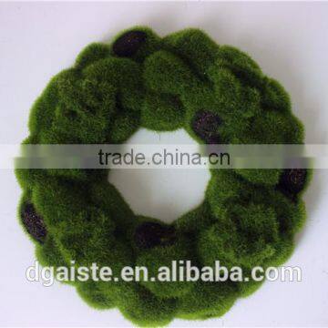 moss craft artificial moss loop moss garland art work