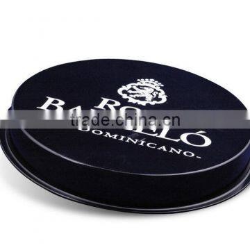 Bar Serving Tray Tin Tray Round Tray Black Tray
