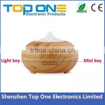 300ml Wholesale Electric Ultrasonic Wood Grain Essential Oil Diffuser photo-2