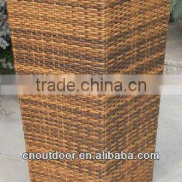 Square Rattan Flower Pot